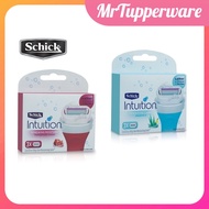(REFILL ONLY) TPW Schick Intuition Plus R3S Women Razor Refill Shaver Refill Pisau Pencukur Perempua