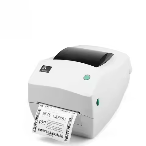 Original and new zebra GK888T bar code printer express mail logistics warehouse address printing