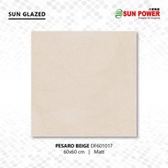 Keramik Lantai Body Putih Matt - Pesaro Series 60x60 | Sun Power