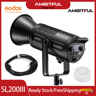 Godox SL-200W SL200III III LED 5600K 2.4G Bowens Mount Light Balanced ระบบ X ไร้สายควบคุมโดย Godox A