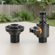 Flameer Liquid Container Adapter PVC Threaded Pump Connector Kit Hose Outlet Tank Fitting for Water 