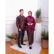 🔥 READY STOCK 🇲🇾🔥 DL Denira fishtail kurung set couple Batik sedondon suami isteri free selendang