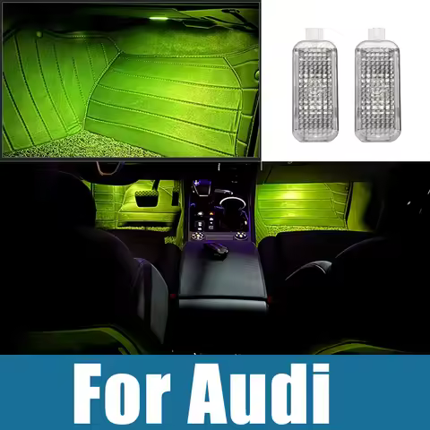 Car Footwell Atmosphere Lights For Audi A1 8X A3 8V 8Y A4 B8 B9 A5 8T A6 C6 C7 C8 A7 A8 D3 D4 D5 Q2 