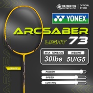 YONEX Arcsaber 73 Light Series oleh Rudy Hartono Raket Badminton - 5UG5 Max Tension 30LBS - 100% ORI