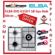 ELBA EHS 635D1 SB Gas Hob 60cm