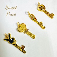 24K Gold Plated Pendants 21 ¥Key Loket/Emas 21 Kunci Loket