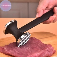 Alittlesetrtop Steak Hammer Mallet Double-Sided Zinc Alloy Meat Tenderizer Meat Pounder Maximizes Fo