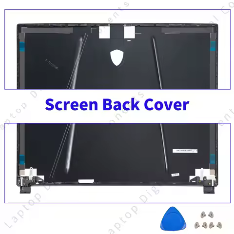 NEW Case For GP75 GE75 GL75 MS-17E4 MS-17E2 Ms-17E5 MS-17E7 Series LCD Back Cover Front Bezel Hinges