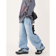 < E-fact > RAUCOHOUSE Curve Dart Balloon Wide Leg Jeans