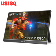 [USISQ] Arzopa Z1FC 16.1นิ้ว1080P 144Hz 72% NTSC USB เล่นเกมแบบพกพา Extender หน้าจอพกพาสำหรับแล็ปท็อ