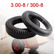 3.00-8 / 300-8 outer Tire inner tube 4PR tyre fits Gas for  Electric Scooters Warehouse Vehicles Han