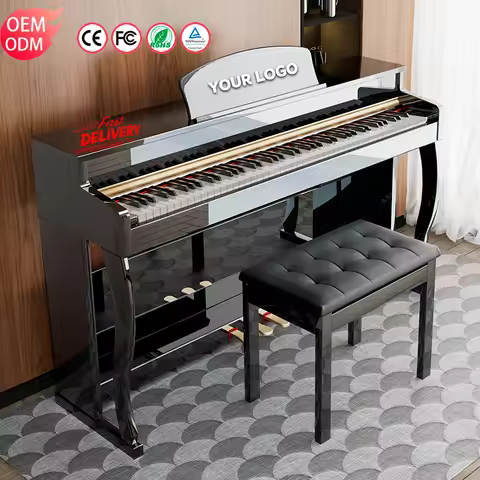 Professionnel Beginner Player Piano Keyboard 88 Key Weighted Digital Piano 88 Keys Electric Digital 