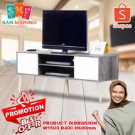 Jessicca 5 Feet TV Cabinet Wood / Hall Cabinet / Lounge Cabinet