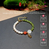 Ngoc Hoa Dien Type A Vip bracelet mixed Ngoc Trai & Charm - elegant, suitable for destiny, attracts 