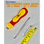 Magnetic Multipurpose Adjustable 2 Way Screw Driver M6 x 65mm / M6 x 125mm