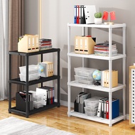 3/4 Tier Storage shelf Rack with Wheels Multipurpose Trolley Rack  Book Organizer for Office Home Ra