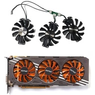 New Zotac GeForce GTX980 AMP Edition Graphics Card 75MM GA81S2U 4Pin 0.38A GPU FAN