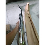 Honda Goshi round Cub exhaust for Cub 50, Cub 70 - 81, Cub 82, Cub 84, 86, Dd