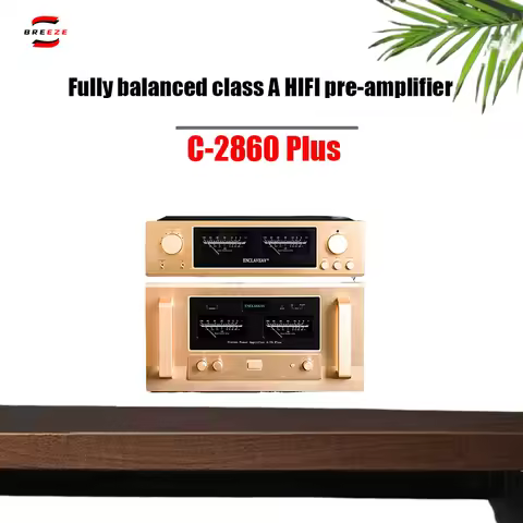 BREEZE New Upgrade Comparable to Golden Voice C2860plus Tone Pre-amplifier HiFi Fever-class Power Am