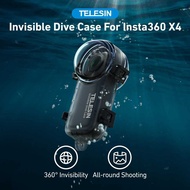 TELESIN Insta360 X4 Waterproof Camera Housing 50M - S4-WTP-08-TIS