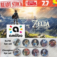 [NEW] 25pcs Fullset Zelda Breath of the Wild Amiibo BoTW and Champion set