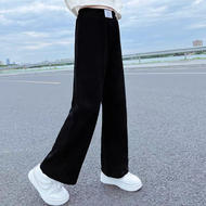 HYS Long Pants For Kids Girls Kids Girl Pants Girls Pants Spring And Autumn New Wide Leg Pants With 