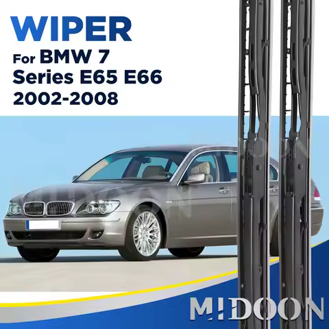 MIDOON Wiper Blades for BMW 7 Series E65 E66 E67 E68 F01 F02 F03 F04 730i 735i 740i 745i 750i 760i 7