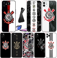 iPhone 15 16 17 Pro Max 16e 15 16 Plus B12 Corinthians1 Soft black phone case