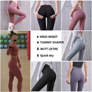 Seluar Sukan Seluar Yoga Wanita Legging Fitness Trackpants Gym Seluar Stretchable Running
