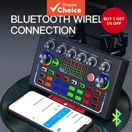 F009 USB External Sound Card for BM-800 Microphone and Headset Webcast Live Broadcast  Kad Bunyi Lua