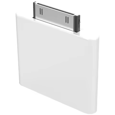 L69A 30 Pin Bluetooth 4.1 Audio Transmitter for IPod Mini IPod Classic IPod Nano Touch (White)