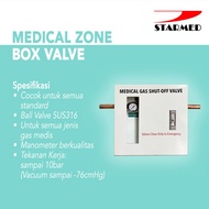 Medical Zone Box Valve - 1 Gas - Shut Off Valve