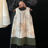 Dress Girl Girl Girl Girl Dress Summer Children Floral Dress Girl Baby Sleeveless Tank Top Dress