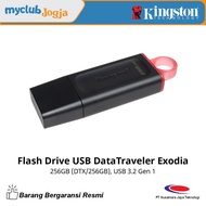 Kingston Flash Drive DataTraveler Exodia 256GB Flashdisk Dtx/256G USB 3.2 Gen.1