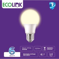 CAHAYA E27 Bulb Lamp White Light/ Yellow - ECOLINK