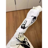 American High Street Street Wear Plankton Handsome Palm Print White Men Women hiphop Wear Fried Stre