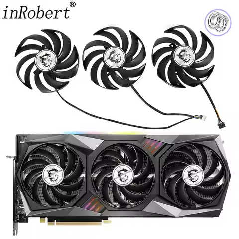 New 90MM GPU Video Card Cooler Fan Replacement for MSI GeForce RTX 3060 3070 3080 3090 3060Ti 3070TI