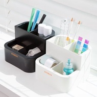 韓國原裝 SYSMAX 希思美 四格收納筆筒(黑)(象牙白)