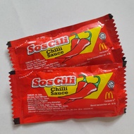 HALAL Ready Stock KFC/Mcd/Mekdi/McDonald's Chilli Sauce(Sos Cili),BBQ Sauce, KFC Life SOS CILI