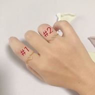 Lucky us10k gold jewelry ring