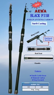 JORAN SURF TELESCOPIC AEWA BLACKFISH 300 360 420 450 JORAN PASIRAN
