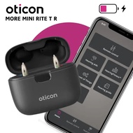 Oticon MORE MiniRITE  T R Hearing Aids MORE1 MORE2 MORE3 Bluetooth Rechargeable Wireless Programmabl