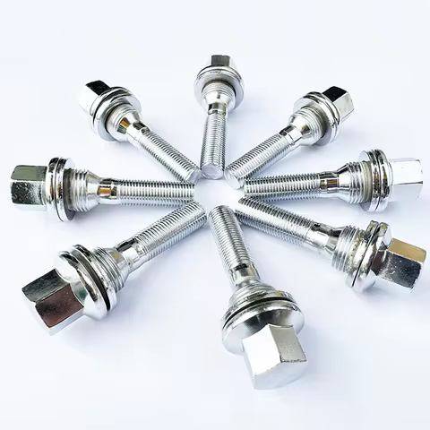 16PCS M12X1.25 Screw Hex 17mm Spacer Widen Wheel Bolts For Peugeot 206 207 208 308 407 508 1007 Citr