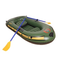 HY&amp;PVCSingle Double Inflatable Boat Fishing Boat Kayak a Pneumatic Boat Multi-Airbag Thickening and Wear-Resistant Air C