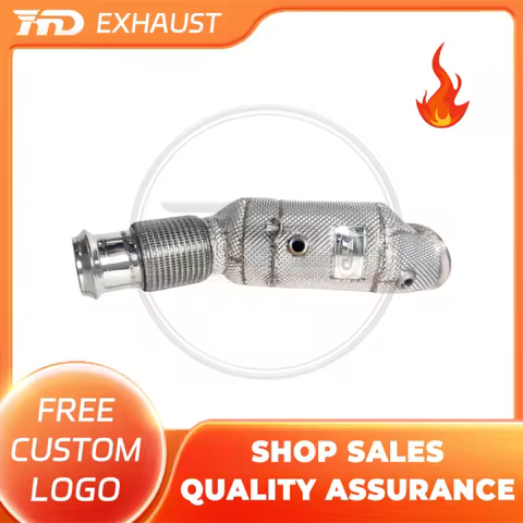 HMD Exhaust System High Flow Performance Downpipe for BMW X2 25i F39 B48 Engine 2.0T Car Accessories