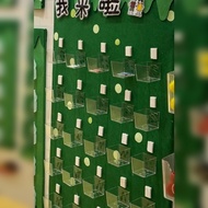 Kindergarten Small Medium Class Check-in Morning Check-in Wall Classroom Transparent Box Children's 