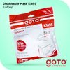 Goto Disposable Mask KN 95 Face Mask 5Ply Earloop Mask