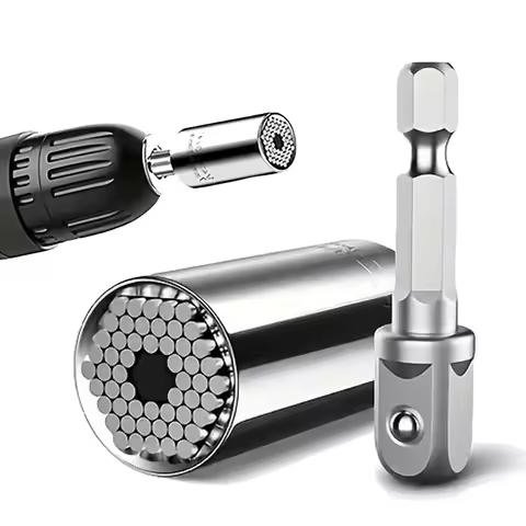 1pc 7mm-19mm Socket Wrench,Universal Professional Socket Wrench,Hand Tools,Multifunctional Magic Rat