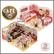 HP 3D Foam Puzzle CAFE CAFE series Medium Size (Medium) Anti-Theft Educational Toys for Children Paz