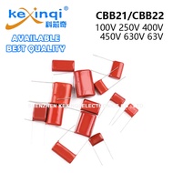 (10pcs) CBB22/21 Capacitor 100V 250V 400V 450V 630V 105J 104J 224J 225J 474J 682J 103J 155J 222J 223